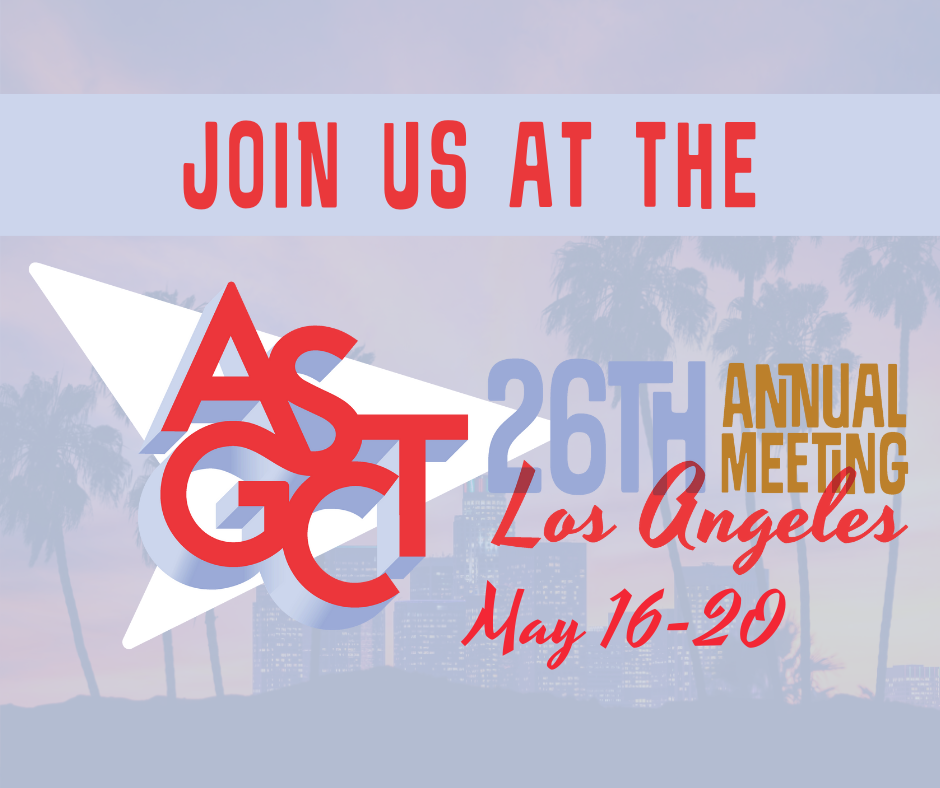 ASGCT 26th Annual Meeting